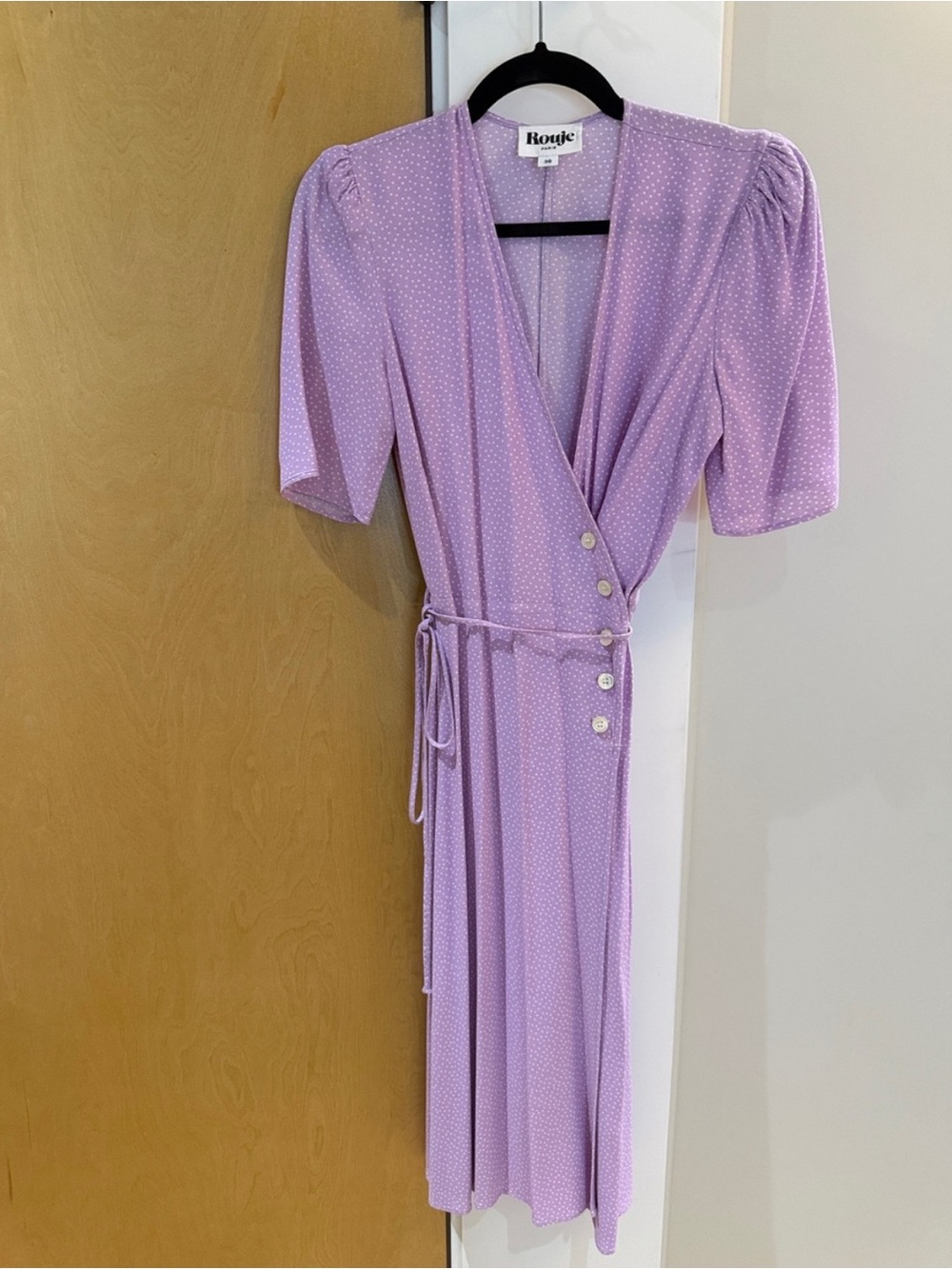 Rouje Gabin Dress Lilac Print - Picture 3 of 5